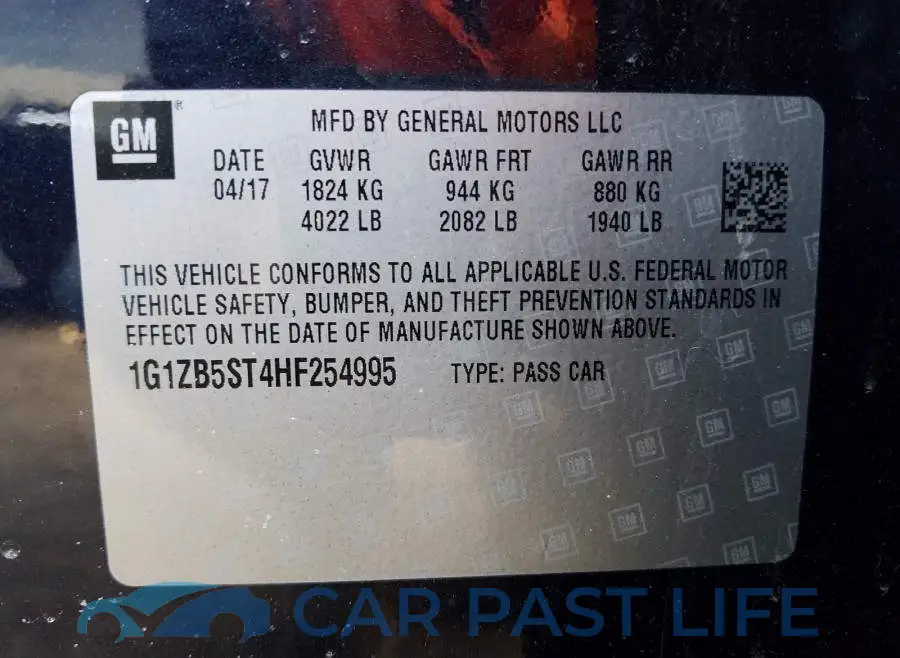 1G1ZB5ST4HF254995# 10
