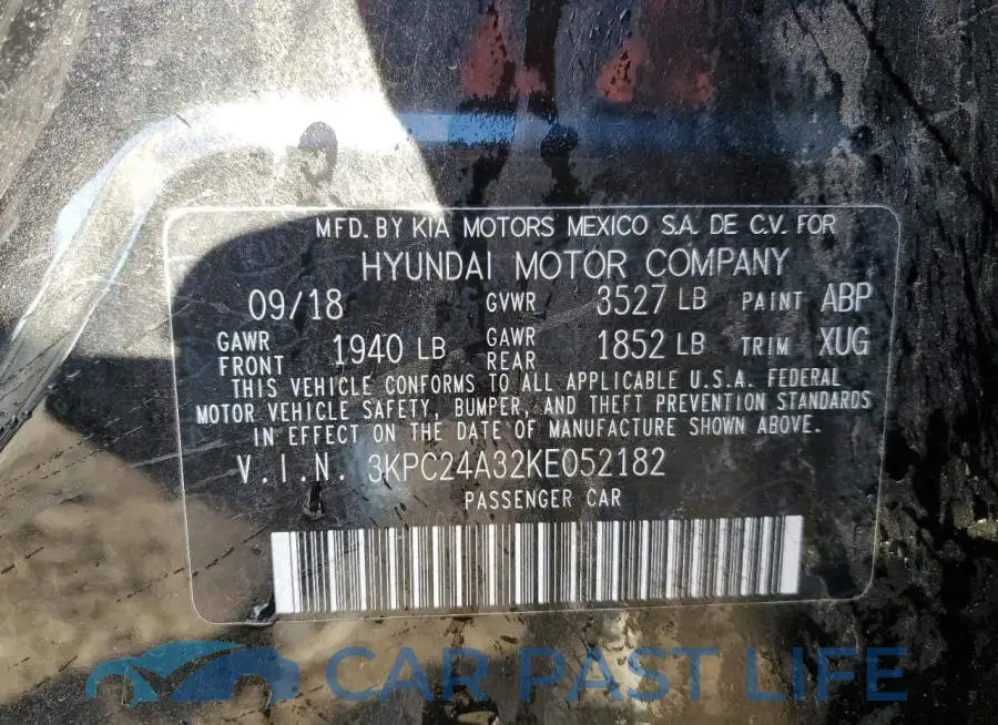 3KPC24A32KE052182# 12