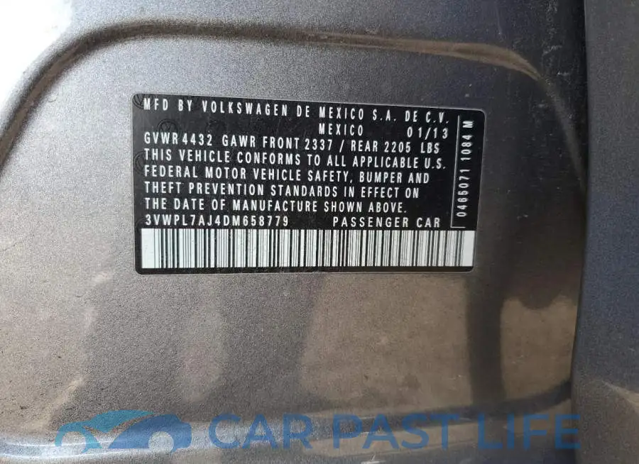 3VWPL7AJ4DM658779# 12