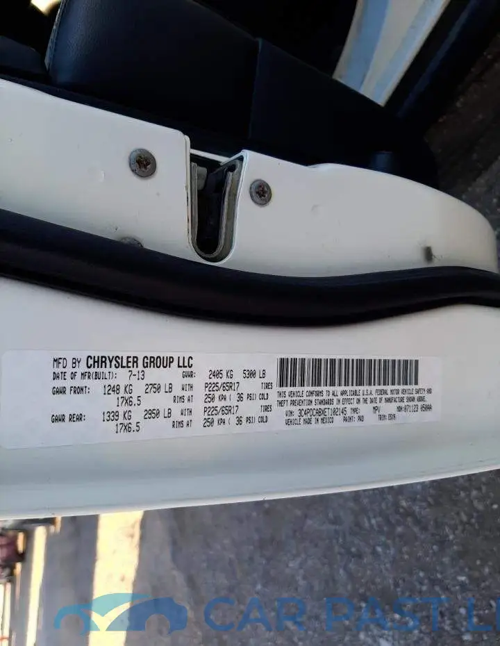 3C4PDCABXET102145# 14