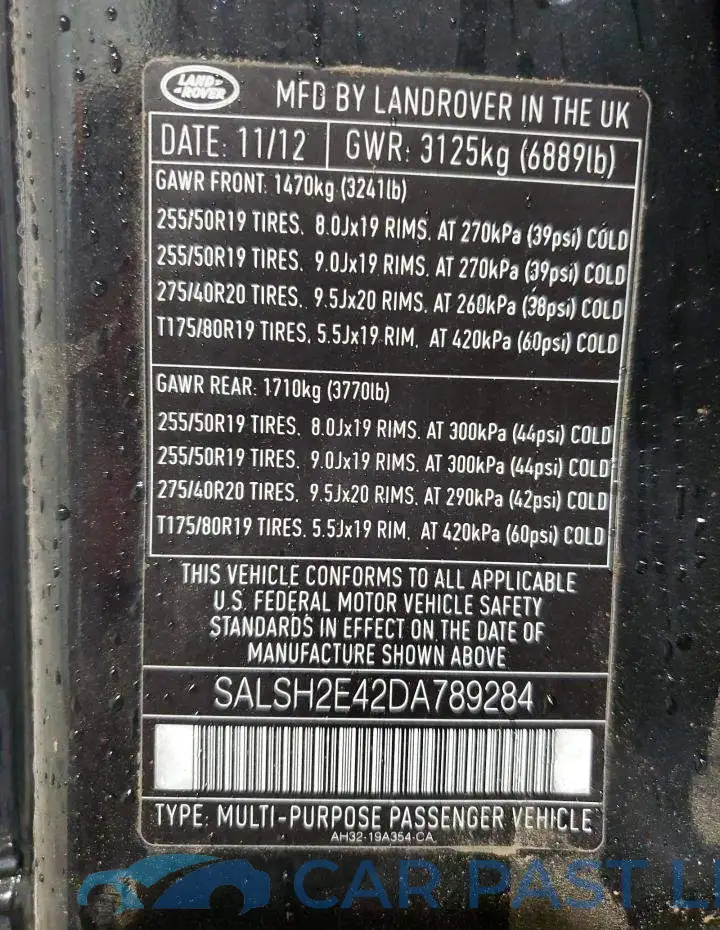 SALSH2E42DA789284# 13