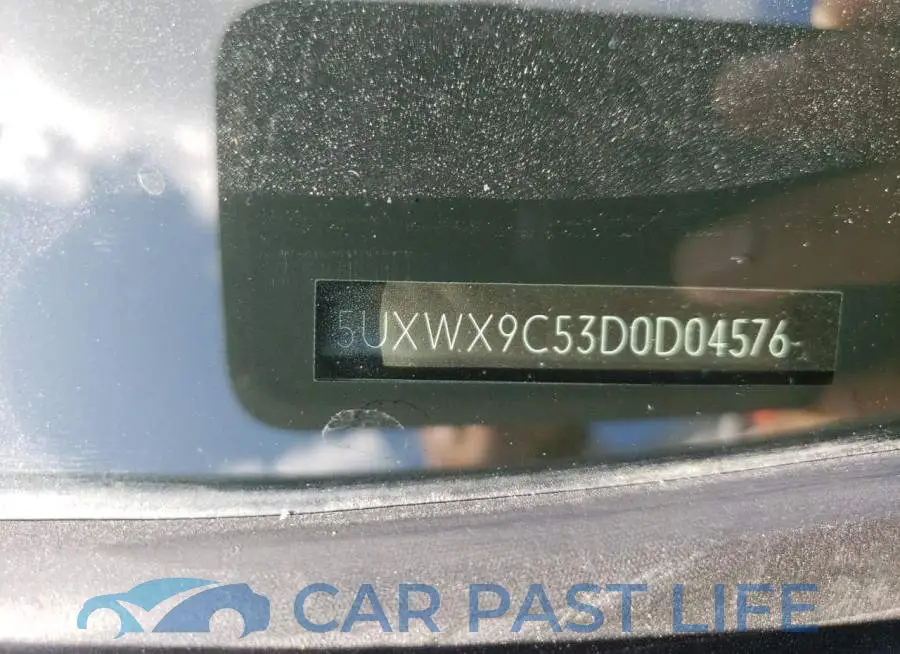 5UXWX9C53D0D04576# 12