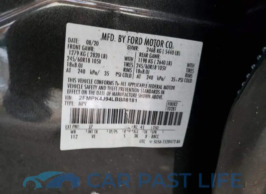 2FMPK4J94LBB08181# 10