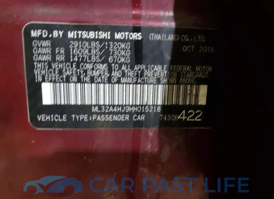ML32A4HJ9HH015218# 12
