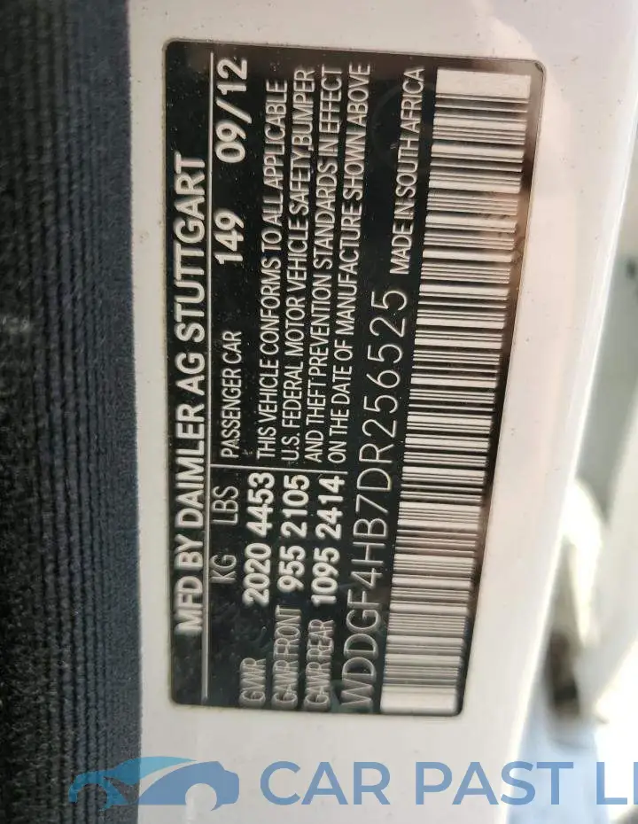 WDDGF4HB7DR256525# 10