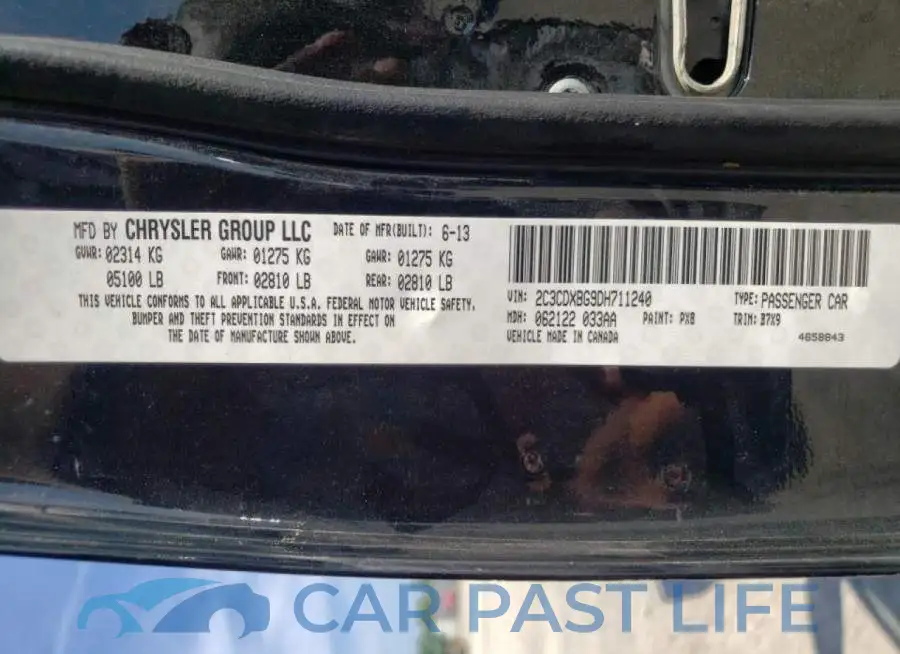 2C3CDXBG9DH711240# 10