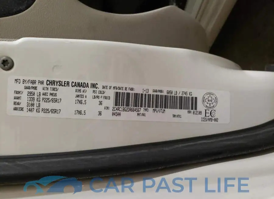 2C4RC1BG2DR664567# 13