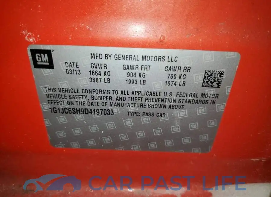 1G1JC6SH9D4197033# 12
