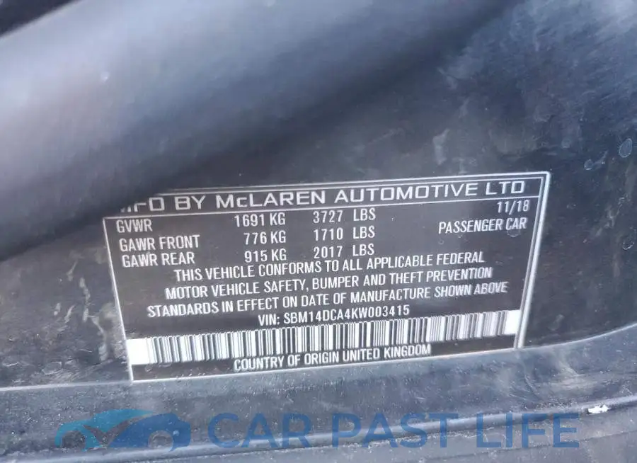 SBM14DCA4KW003415# 12