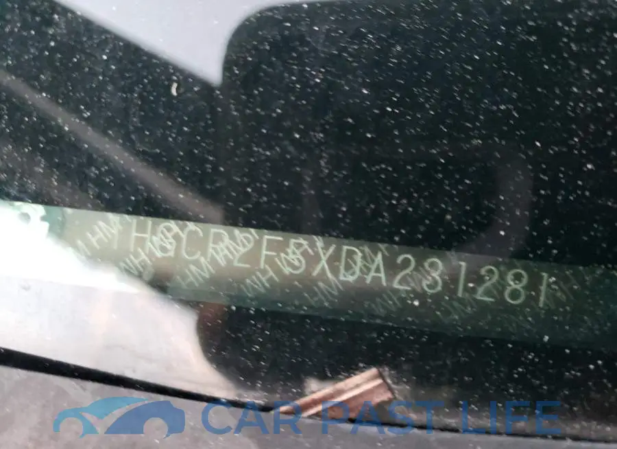 1HGCR2F5XDA231281# 12