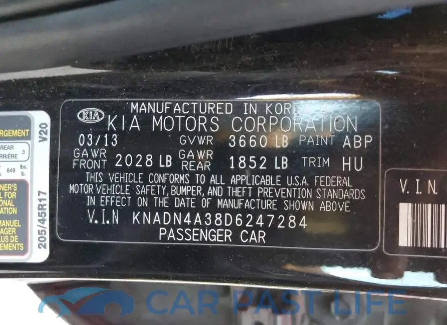 KNADN4A38D6247284# 12