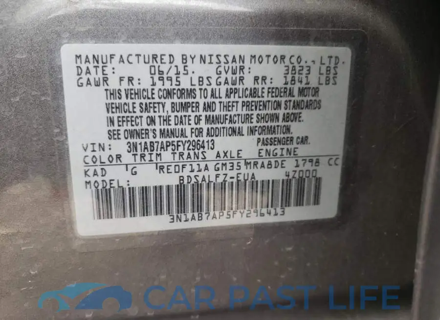 3N1AB7AP5FY296413# 13