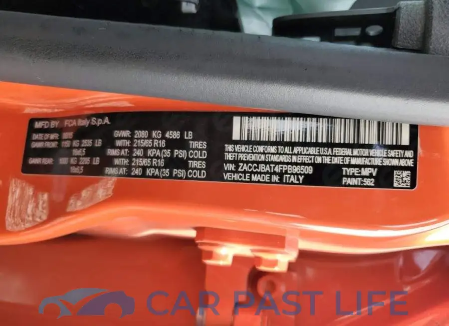 ZACCJBAT4FPB96509# 13