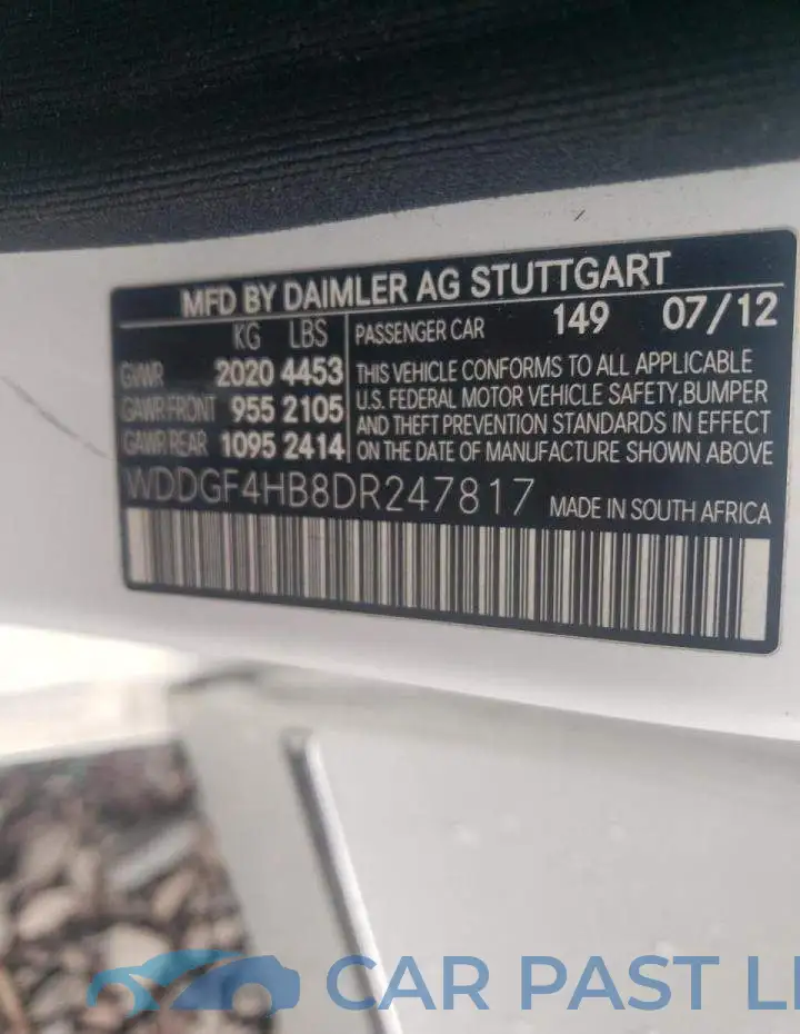 WDDGF4HB8DR247817# 10