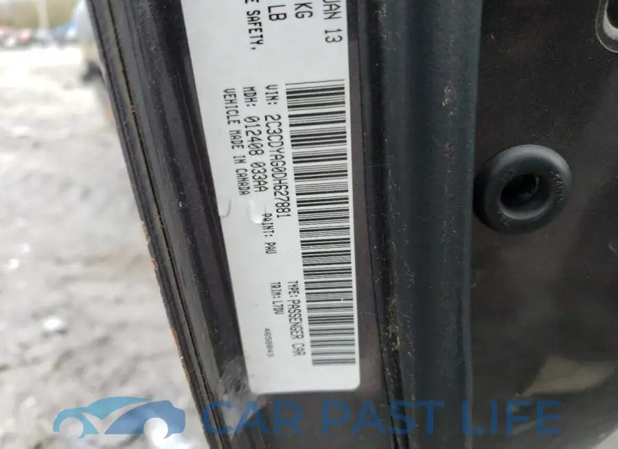 2C3CDYAG0DH627881# 12
