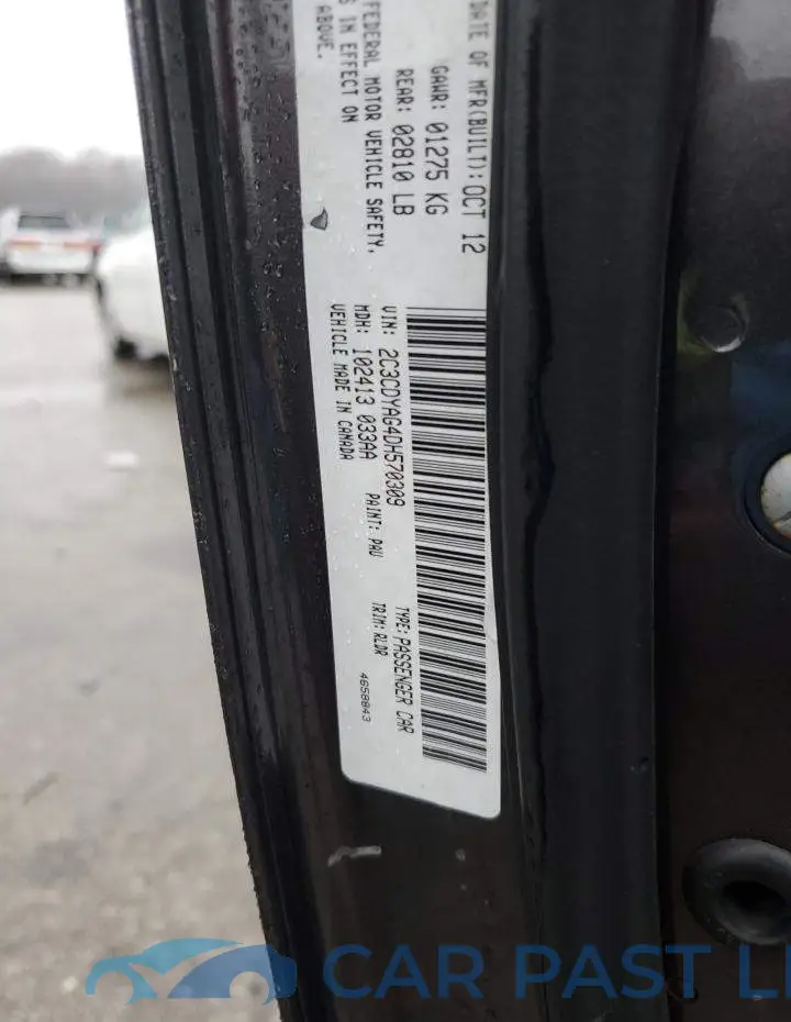 2C3CDYAG4DH570309# 12