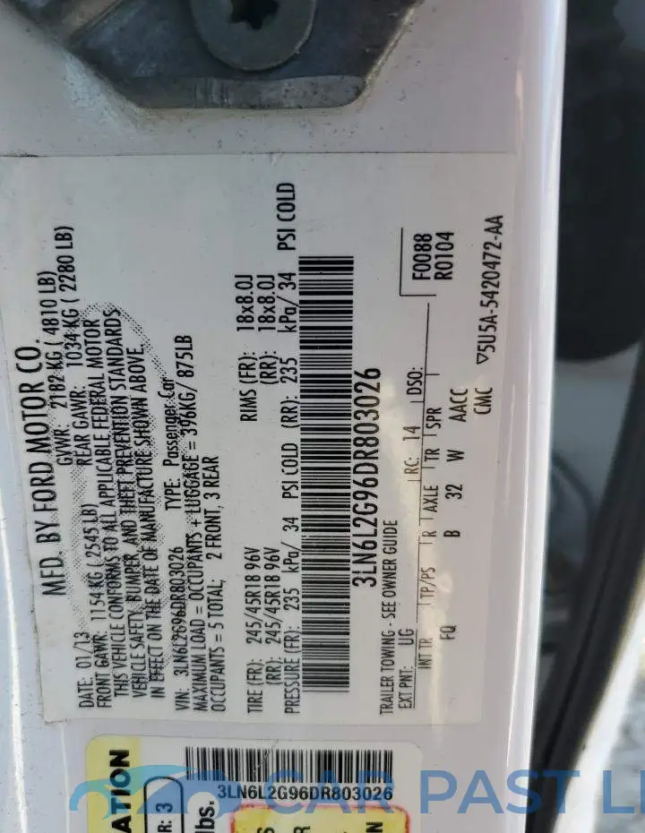 3LN6L2G96DR803026# 12