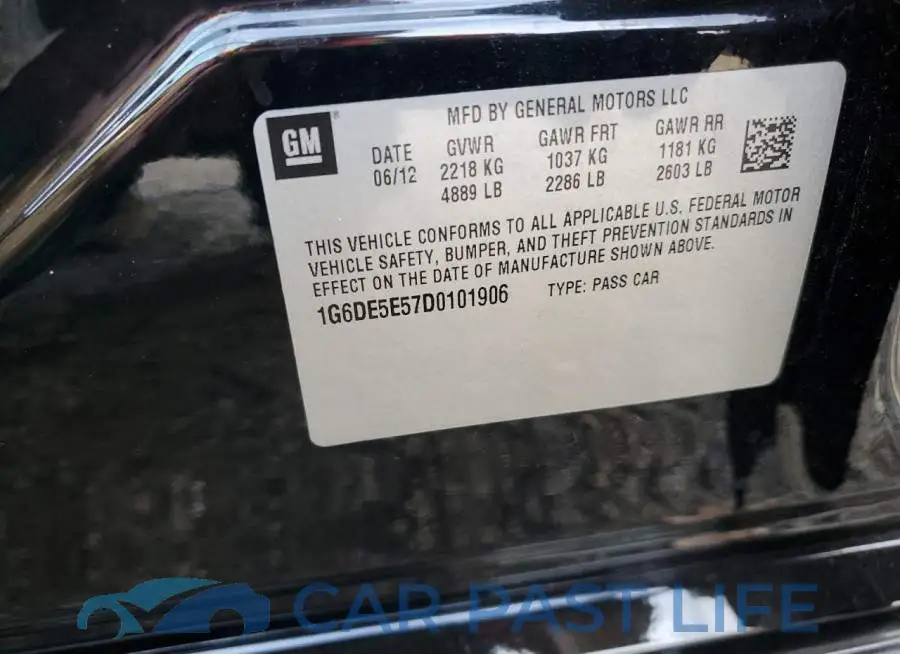 1G6DE5E57D0101906# 10