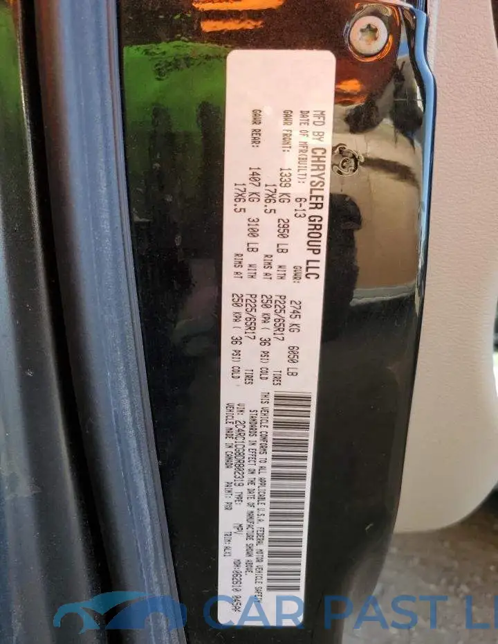 2C4RC1CG8DR802319# 10