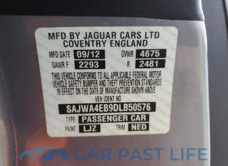 SAJWA4EB9DLB50576# 13