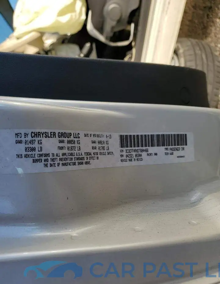 3C3CFFARXDT684466# 12