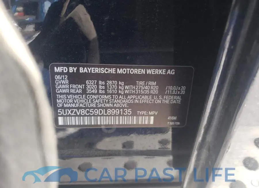 5UXZV8C59DL899135# 13