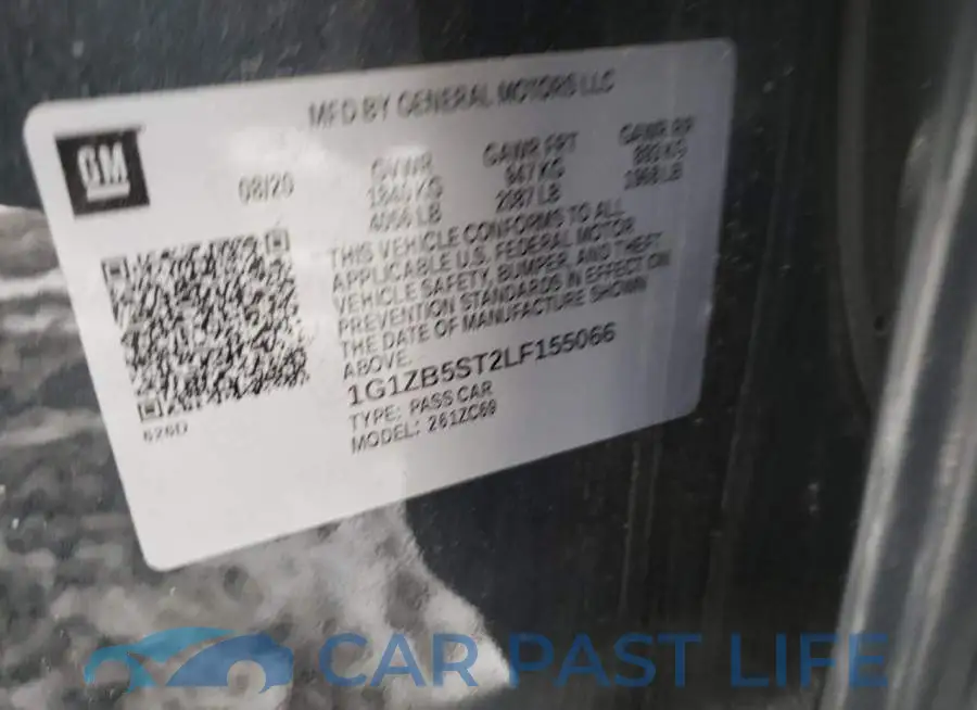 1G1ZB5ST2LF155066# 13