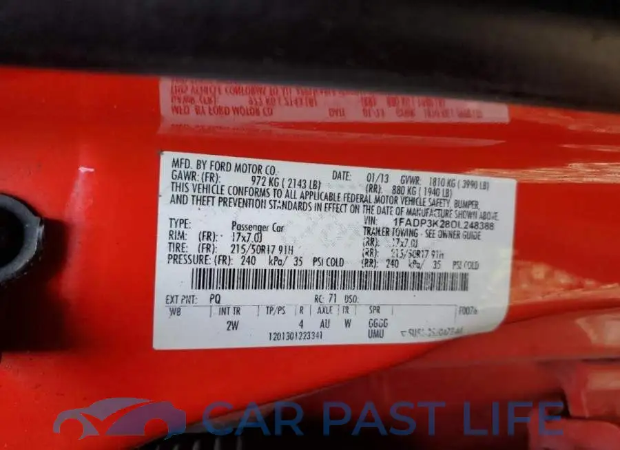 1FADP3K28DL248388# 13