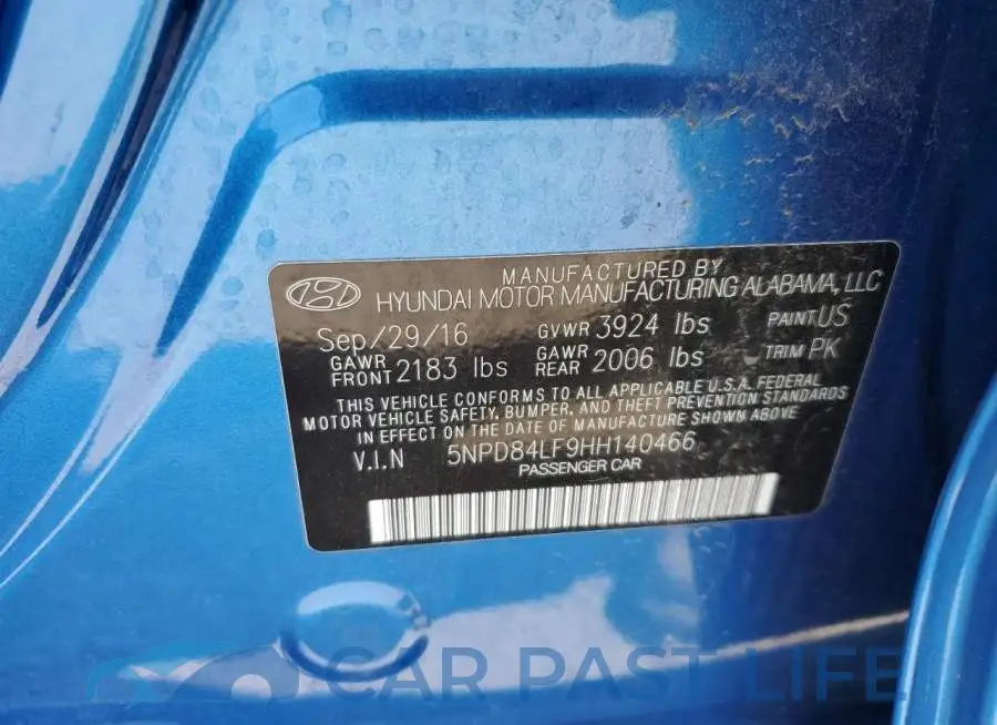 5NPD84LF9HH140466# 10
