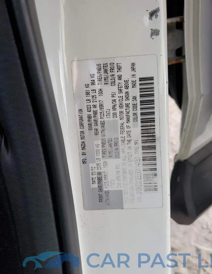 JM3KE2CE5D0114151# 13