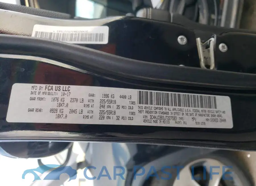 3C4NJCBB3JT227593# 13