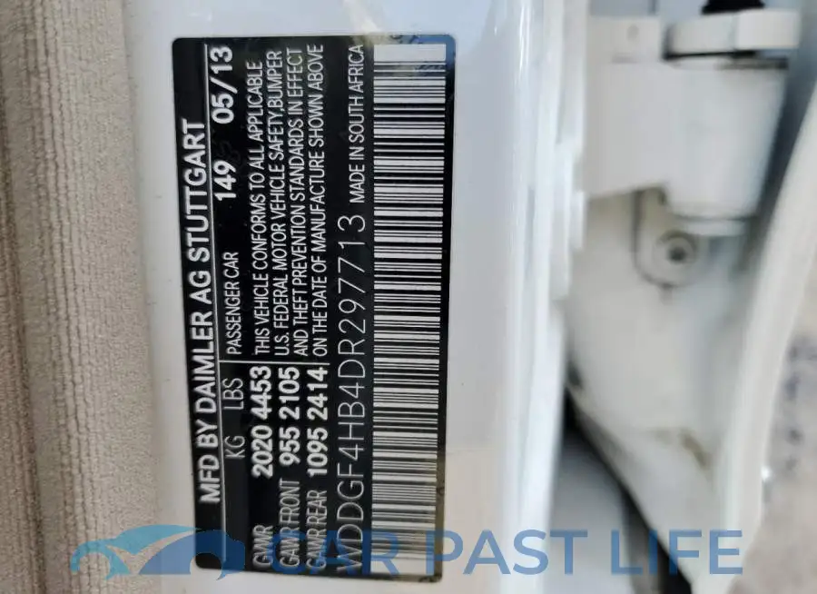 WDDGF4HB4DR297713# 12