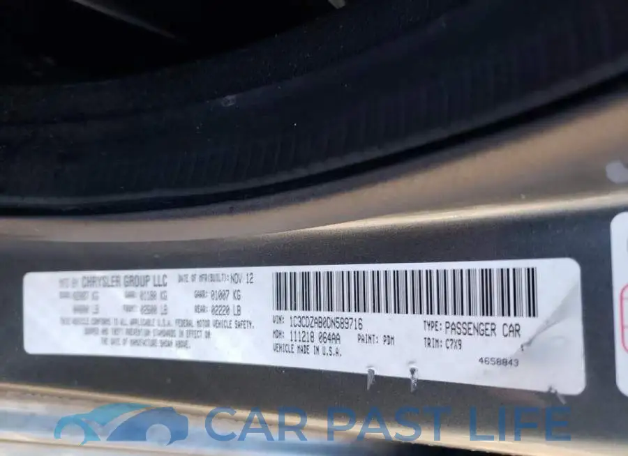 1C3CDZAB0DN589716# 10