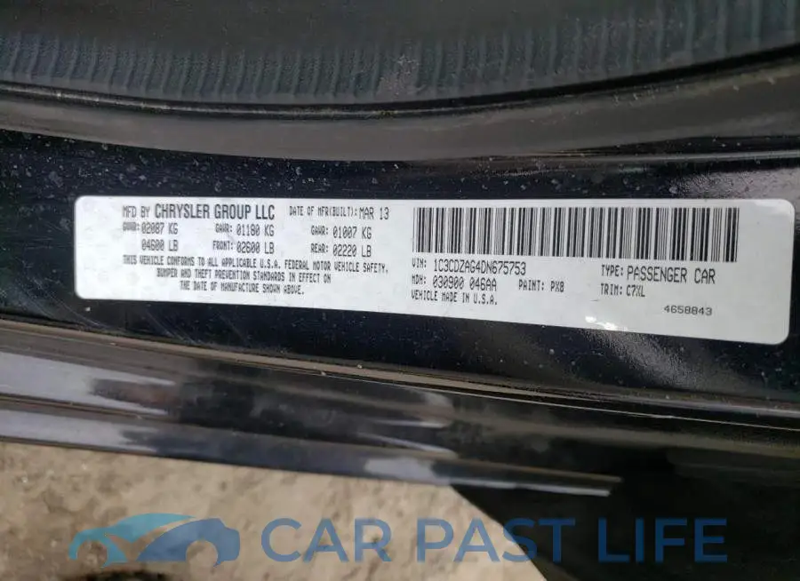 1C3CDZAG4DN675753# 12