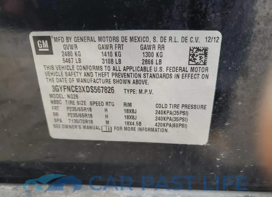 3GYFNCE3XDS567826# 10