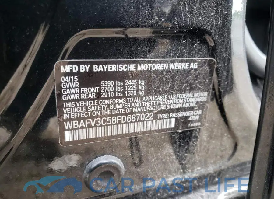 WBAFV3C58FD687022# 13
