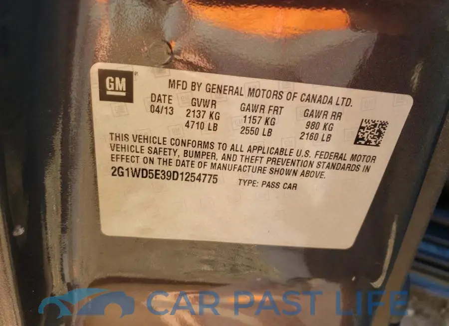 2G1WD5E39D1254775# 10