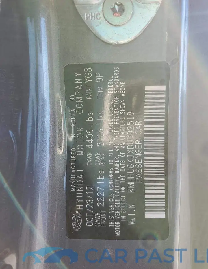 KMHHU6KJXDU092518# 12