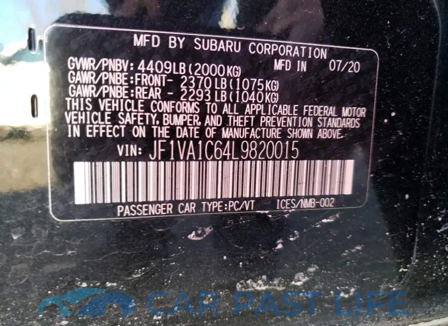 JF1VA1C64L9820015# 12