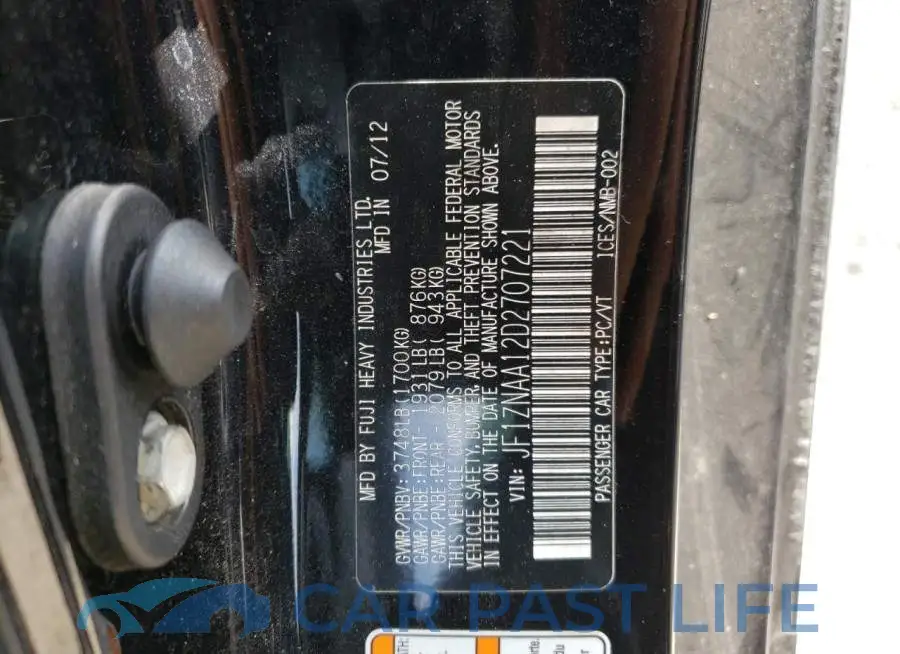 JF1ZNAA12D2707221# 10