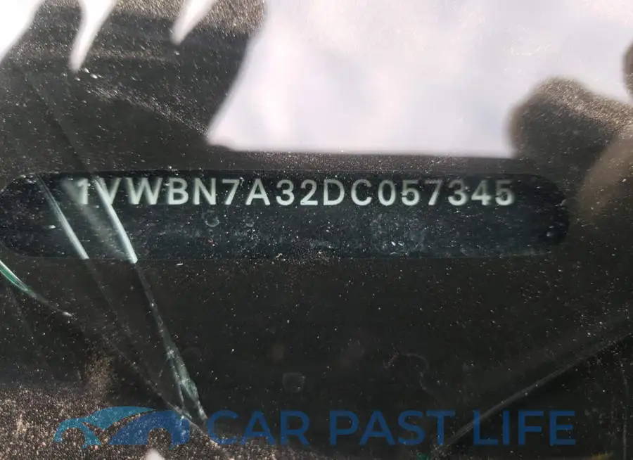 1VWBN7A32DC057345# 12
