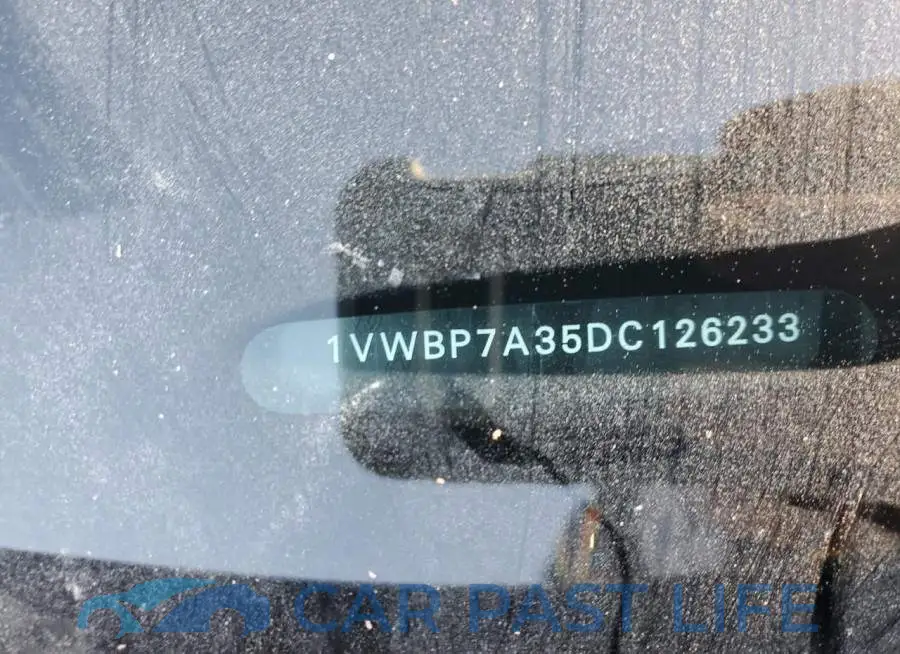 1VWBP7A35DC126233# 12