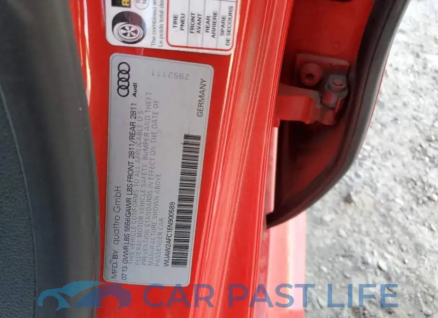 WUAW2AFC1EN900589# 10