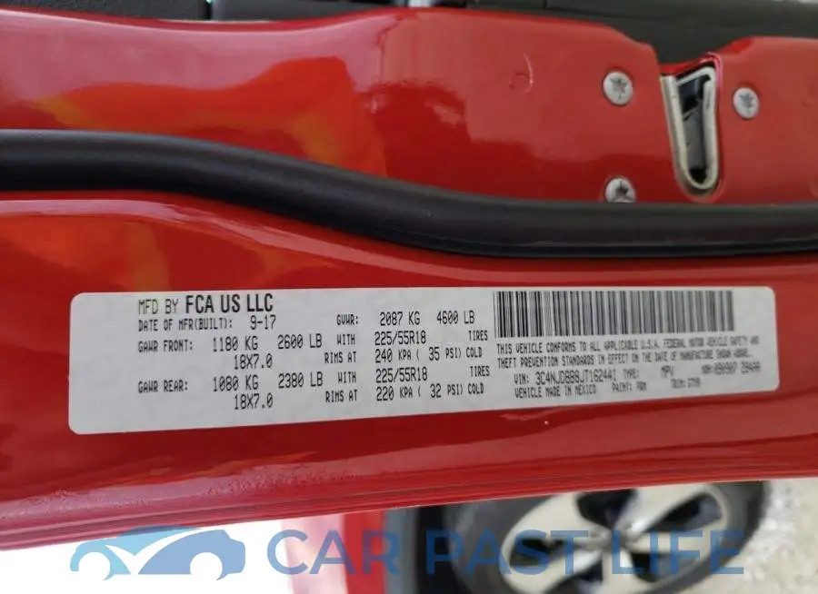3C4NJDBB8JT162441# 14