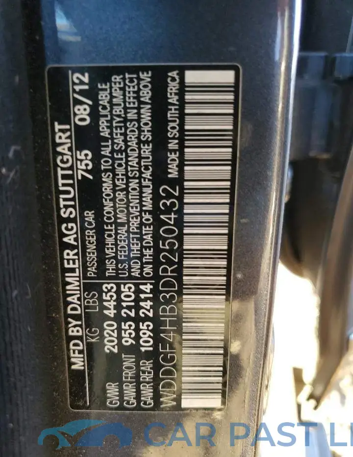 WDDGF4HB3DR250432# 12
