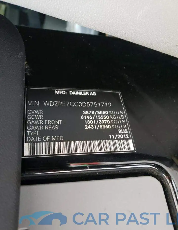 WDZPE7CC0D5751719# 10