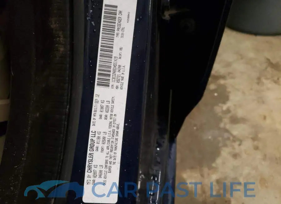 1C3CDZAB5DN551429# 10