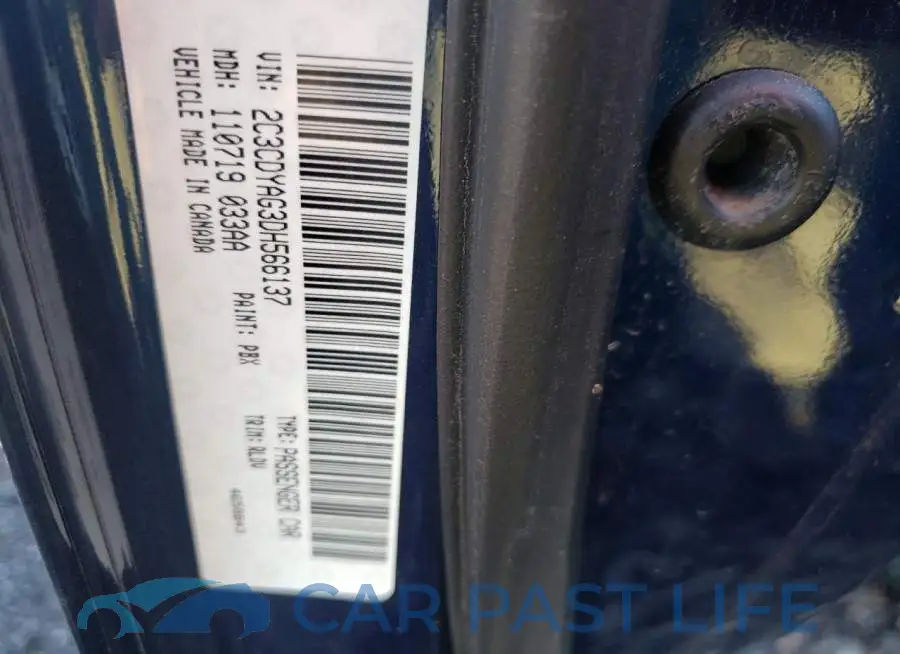 2C3CDYAG3DH566137# 13