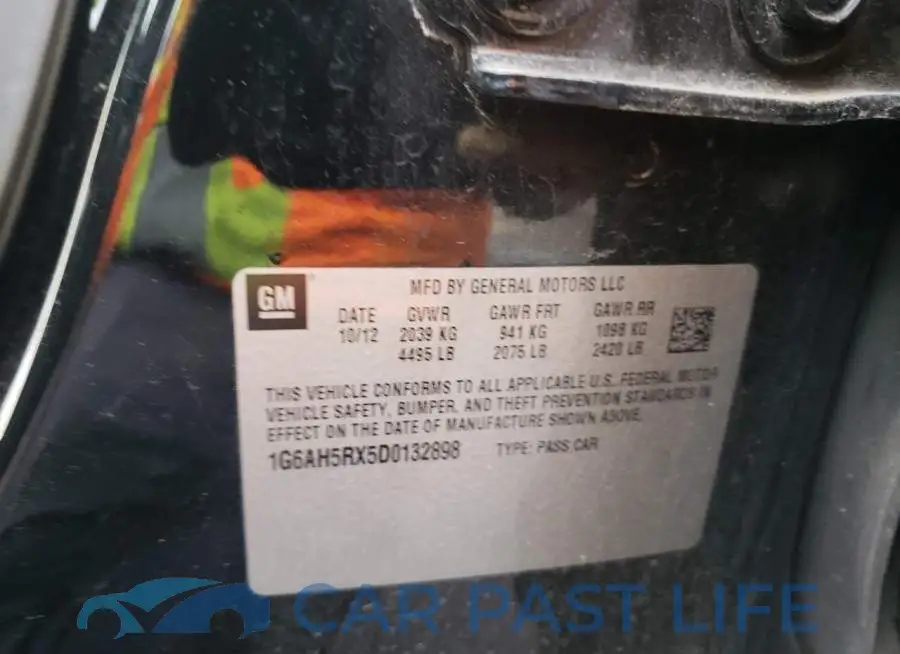 1G6AH5RX5D0132898# 10