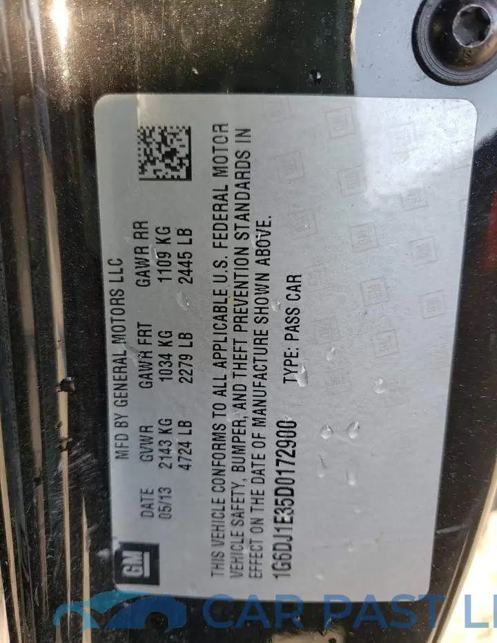 1G6DJ1E35D0172900# 13